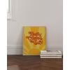 imageHAUS AND HUES Psychedelic Wall Art  Sun and Moon Posters Trippy Astrology Wall Decor Spiritual Posters Sun and Moon Print Beige Frame 12x16Here Comes the Sun