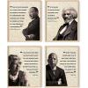 imageHAUS AND HUES Black History Posters for Classroom  African American Art Black History Month Decorations ampamp African American Posters for Classroom Quotes Beige Frame 16x20Unframed