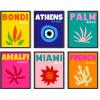 imageHAUS AND HUES Preppy Gallery Wall Set of 616x20Travel