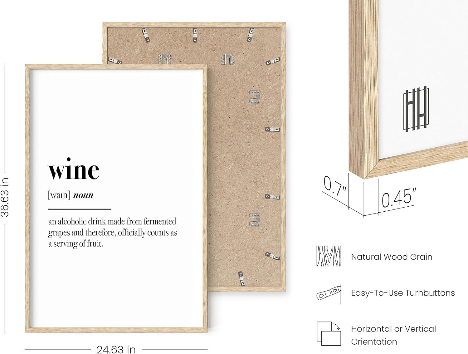 imageHAUS AND HUES Funny Quotes for Home Office Decor  Funny Home Decor ampamp Office Wall Decor for Women Funny Work from Home Gifts Funny Work Gifts Funny Wall Decor Unframed 24x36Wine