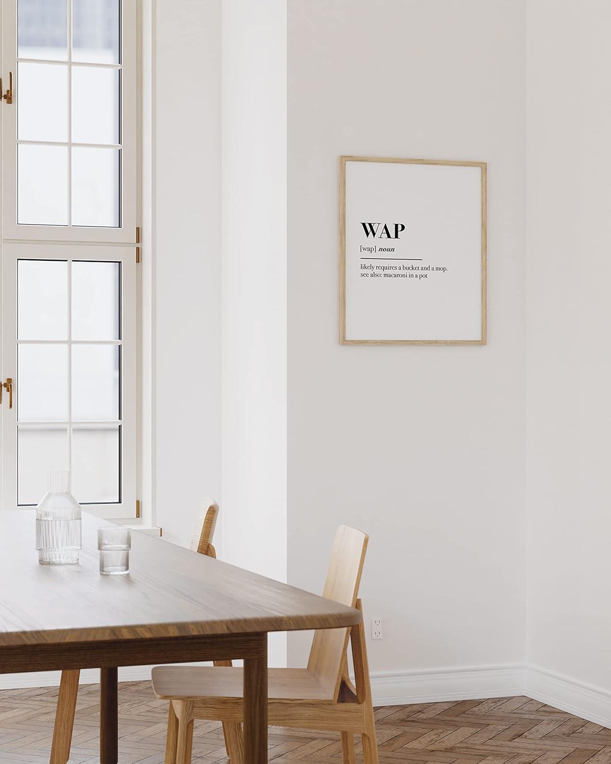 imageHAUS AND HUES Home Office Wall Decor  Funny Wall Art for Office Cubicle Wall Decor Funny Office Decorations for Work Funny Cubicle Decor Wall Sayings for Office Meeting Unframed 24x36WAP
