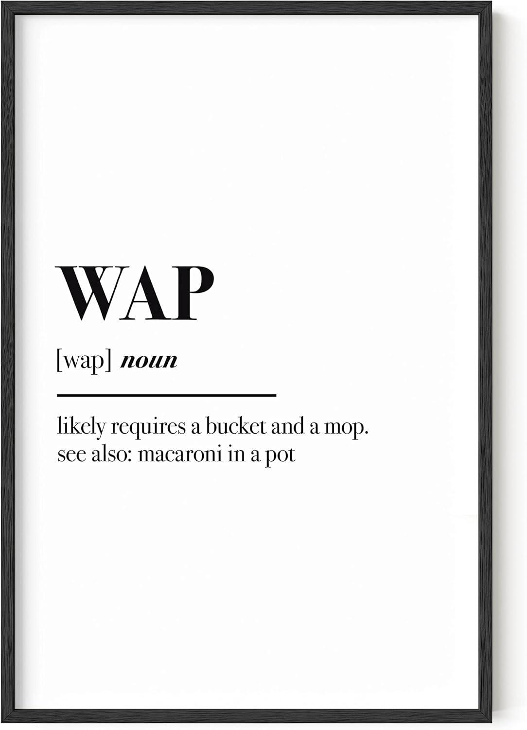 imageHAUS AND HUES Home Office Wall Decor  Funny Wall Art for Office Cubicle Wall Decor Funny Office Decorations for Work Funny Cubicle Decor Wall Sayings for Office Meeting Unframed 24x36WAP