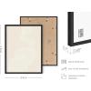 imageHAUS AND HUES Abstract Wall Art  Mid Century Modern Prints Neutral Decor Beige Wood Lines UNFRAMED 12x16Smoke