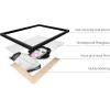 imageHAUS AND HUES Celebrity Wall Art  Set of 4 Fashion Wall Posters  Audrey Hepburn Marilyn Monroe Grace Kelly Elizabeth Taylor 11x14 Black FramedBlack Framed