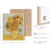 imageHAUS AND HUES Claude Monet Artwork Fine Art Paintings Set of 4 Water Lilies Posters Famous Art Modern Prints UNFRAMED 8quot x 10quotVan Gogh