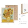 imageHAUS AND HUES Claude Monet Artwork Fine Art Paintings Set of 4 Water Lilies Posters Famous Art Modern Prints UNFRAMED 8quot x 10quotVan Gogh