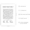 imageHAUS AND HUES Funny Bathroom Decor Sign 16x20 Black Framed Minimalist StyleWord Search