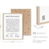 imageHAUS AND HUES Funny Bathroom Decor Sign 16x20 Black Framed Minimalist StyleWord Search