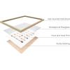 imageHAUS AND HUES Funny Bathroom Signs for Home Decor  Funny Bathroom Decor Funny Bathroom Wall Art Bathroom Art Funny Bathroom Decor Bathroom Eye Exam Beige Frame 16x20Butts