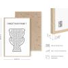 imageHAUS AND HUES Funny Bathroom Signs for Home Decor Funny Bathroom Decor Funny Bathroom Wall Art Bathroom Art Funny Bathroom Decor Bathroom Eye Exam Framed Black 24x36Toilet