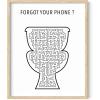 imageHAUS AND HUES Funny Bathroom Signs for Home Decor Funny Bathroom Decor Funny Bathroom Wall Art Bathroom Art Funny Bathroom Decor Bathroom Eye Exam Framed Black 24x36Toilet