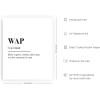imageHAUS AND HUES Funny Wall Dcor  Home Office Wall Decor Funny Quotes for Walls Office Wall Decor Quotes Funny Wall Art for Office Home Office Funny Quotes Just Checking In Unframed 24x36WAP