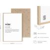 imageHAUS AND HUES Funny Wall Dcor  Home Office Wall Decor Funny Quotes for Walls Office Wall Decor Quotes Funny Wall Art for Office Home Office Funny Quotes Just Checking In Unframed 24x36Wine