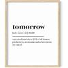 imageHAUS AND HUES Funny Wall Dcor  Home Office Wall Decor Funny Quotes for Walls Office Wall Decor Quotes Funny Wall Art for Office Home Office Funny Quotes Just Checking In Unframed 24x36Tomorrow
