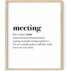 imageHAUS AND HUES Funny Wall Dcor  Home Office Wall Decor Funny Quotes for Walls Office Wall Decor Quotes Funny Wall Art for Office Home Office Funny Quotes Just Checking In Unframed 24x36Meeting