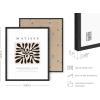 imageHAUS AND HUES Henri Matisse Paper Cutouts Abstract Poster  Matisse Art Print Art Exhibition Expressionism Art Scandinavian Matisse Black Abstract Shapes Beige Frame 16x20Black Clover