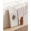 imageHAUS AND HUES Henri Matisse Paper Cutouts Abstract Poster  Matisse Art Print Art Exhibition Expressionism Art Scandinavian Matisse Black Abstract Shapes Beige Frame 16x20Silhouette Leaf