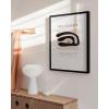 imageHAUS AND HUES Henri Matisse Paper Cutouts Abstract Poster  Matisse Art Print Art Exhibition Expressionism Art Scandinavian Matisse Black Abstract Shapes Beige Frame 16x20Wavy Leaves