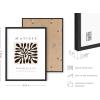 imageHAUS AND HUES Henri Matisse Paper Cutouts Abstract Poster  Matisse Art Print Art Exhibition Expressionism Art Scandinavian Matisse Black Abstract Shapes Beige Frame 16x20Black Clover