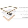 imageHAUS AND HUES Matisse Picasso With Artist Names Set of 616x20  Framed BeigeWith Titles