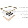 imageHAUS AND HUES Matisse Picasso With Artist Names Set of 616x20  Framed BeigeWithout Titles