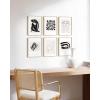 imageHAUS AND HUES Matisse Picasso With Artist Names Set of 616x20  Framed BeigeWithout Titles