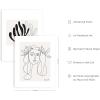 imageHAUS AND HUES Matisse Picasso With Artist Names Set of 616x20  Framed BeigeWithout Titles