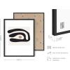 imageHAUS AND HUES Matisse Picasso With Artist Names Set of 616x20  Framed BeigeWithout Titles