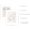 imageHAUS AND HUES Matisse Picasso With Artist Names Set of 616x20  Framed BeigeWithout Titles