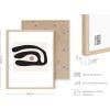 imageHAUS AND HUES Matisse Picasso With Artist Names Set of 616x20  Framed BeigeWithout Titles