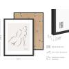 imageHAUS AND HUES Matisse Picasso With Artist Names Set of 616x20  Framed BeigeWithout Titles