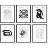 imageHAUS AND HUES Matisse Picasso With Artist Names Set of 616x20With Titles