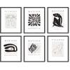 imageHAUS AND HUES Matisse Picasso With Artist Names Set of 616x20With Titles