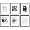 imageHAUS AND HUES Matisse Picasso With Artist Names Set of 616x20With Titles