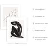 imageHAUS AND HUES Matisse Picasso With Artist Names Set of 616x20Without Titles