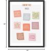 imageHAUS AND HUES Mental Health Poster  Mental Health Wall Art Psychology Posters for Therapist Office Mindfulness Posters Recovery Poster School Psychologist Gifts 12x16 UnframedNotes to Self