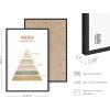 imageHAUS AND HUES Motivational Posters for Office  Inspirational Quotes Wall Art Counselor Gifts Self Love Affirmations Positive Classroom Mindfulness Mental Health 24quot x 36quot Framed BlackHierarchy
