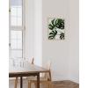 imageHAUS AND HUES Succulent Wall Art Boho Botanical Print Cactus Wall Art ampamp Botanical Poster Green Leaf Art Plant Picture Wall Art Green Succulent Picture Greenhouse Beige Frame 24x36Monstera