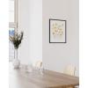 imageHAUS AND HUES Succulent Wall Art Boho Botanical Print Cactus Wall Art ampamp Botanical Poster Green Leaf Art Plant Picture Wall Art Green Succulent Picture Greenhouse Beige Frame 24x36Yellow Cosmos