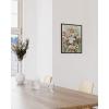 imageHAUS AND HUES Vintage Adolphe Millot Poster  Cottagecore Wall Decor Botanical Chart Vintage Plant Print Botanical Art Beige Frame 16x20Flower