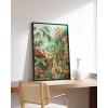 imageHAUS AND HUES Vintage Adolphe Millot Poster  Cottagecore Wall Decor Botanical Chart Vintage Plant Print Botanical Art Black Frame 16x20Bush