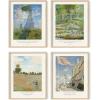 imageHAUS AND HUES Claude Monet Artwork Fine Art Painting  Water Lilies Poster Famous Art Print Modern Wall Art Framed 11quot x 14quot