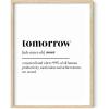 Tomorrow