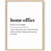 imageHAUS AND HUES Home Office Wall Decor  Funny Wall Art for Office Cubicle Wall Decor Funny Office Decorations for Work Funny Cubicle Decor Wall Sayings for Office Meeting Unframed 24x36Home Office