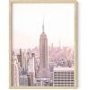 imageHAUS AND HUES New York City Poster  New York Wall Art NY Print Aesthetic Poster for Bedroom UNFRAMED 12 x 16