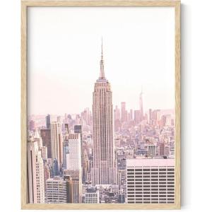 imageHAUS AND HUES New York City Poster  New York Wall Art NY Print Aesthetic Poster for Bedroom UNFRAMED 12 x 16