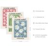 imageHAUS AND HUES Danish Pastel Wall Decor  Set of 3 Matisse Wall Art Danish Pastel Aesthetic Posters for Bedroom Abstract Art Wall Decor for Dorm Living Room Beige Frame 24x36Flower Markets