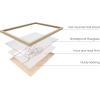 imageHAUS AND HUES Danish Pastel Wall Decor  Set of 3 Matisse Wall Art Danish Pastel Aesthetic Posters for Bedroom Abstract Art Wall Decor for Dorm Living Room Beige Frame 24x36Gray Line Art