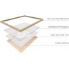 imageHAUS AND HUES Danish Pastel Wall Decor  Set of 3 Matisse Wall Art Danish Pastel Aesthetic Posters for Bedroom Abstract Art Wall Decor for Dorm Living Room Beige Frame 24x36Gray Line Art