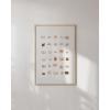 imageHAUS AND HUES Funny Bathroom Wall Art Decor Signs  Toilet Rules Maze Unframed 16x20Butts